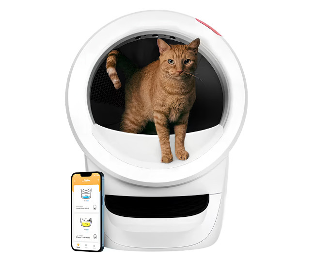Самоочищувальний лоток для котів Whisker Litter-Robot 4 з Wi-Fi та контролем запаху color: White